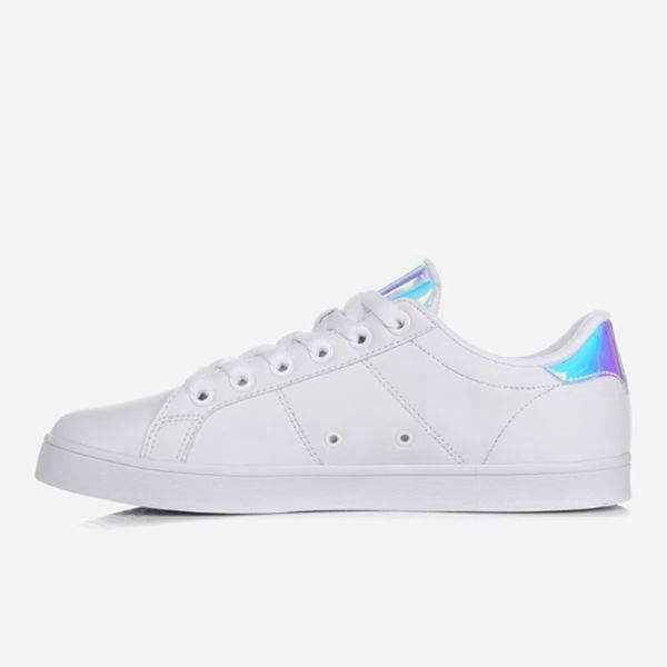 Zapatos Bajos Fila Mujer Blancas - Court Deluxe Prism - España 160538UFX